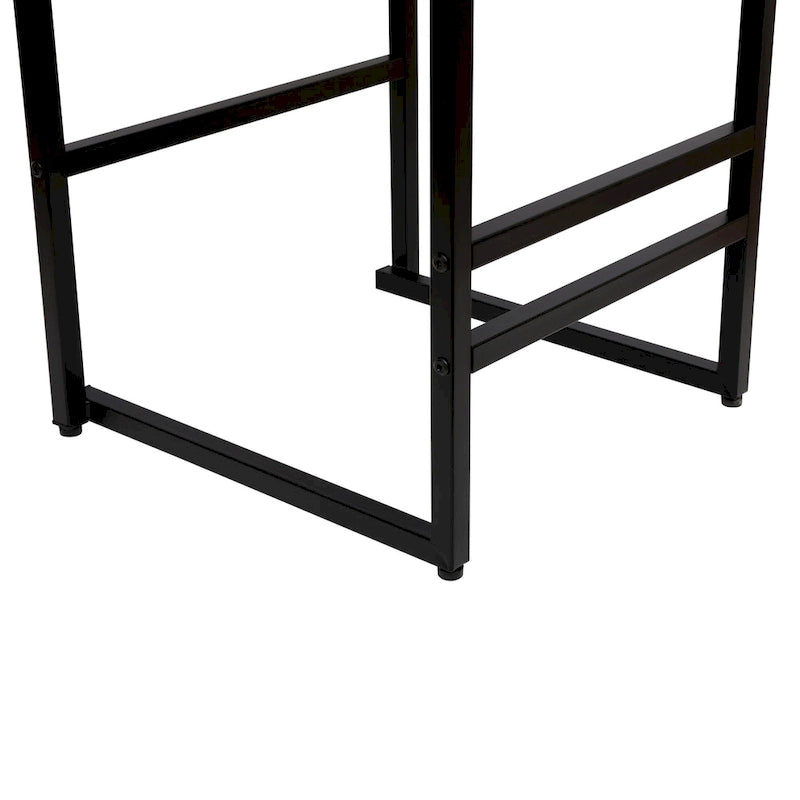 Tabourets de bar hauteur comptoir, lot de 2, chaises d'îlot de cuisine avec dossier, chaises de salle à manger sans accoudoirs avec tissage à la main