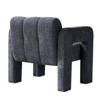 Fauteuil d'appoint rembourré de 79 cm de large en bouclé, fauteuil d'appoint moderne, chaise d'appoint, fauteuil large confortable pour chambre, salon