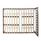 Lit Plateforme Queen en Bois d'Acacia Style Ferme Moderne par