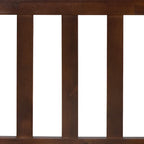 Lit Plateforme Queen en Bois d'Acacia Style Ferme Moderne par