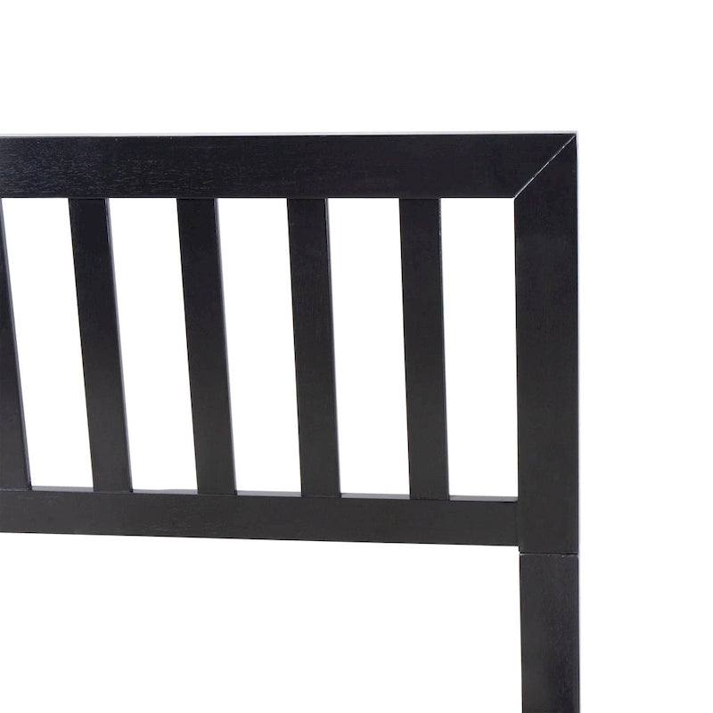 Lit Plateforme Queen en Bois d'Acacia Style Ferme Moderne par