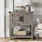 Buffet de ferme moderne, bahut en bois pour le salon
