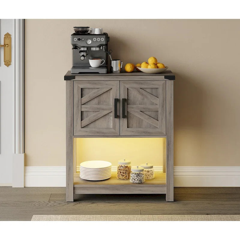 Buffet de ferme moderne, bahut en bois pour le salon