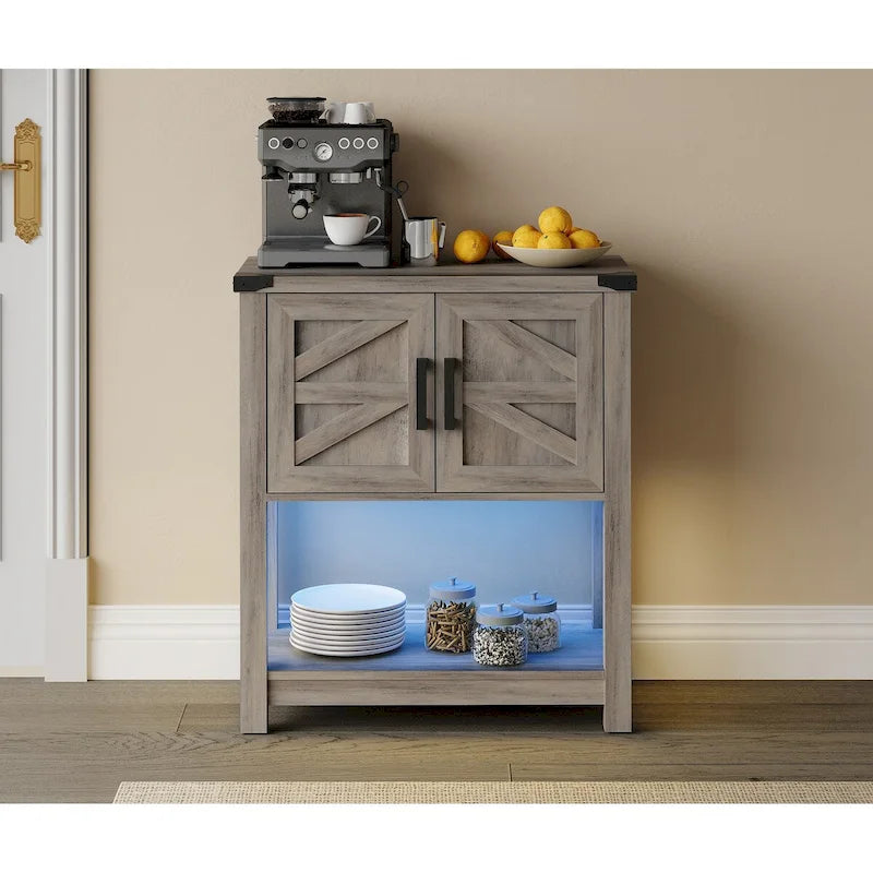 Buffet de ferme moderne, bahut en bois pour le salon