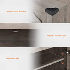 Buffet de ferme moderne, bahut en bois pour le salon