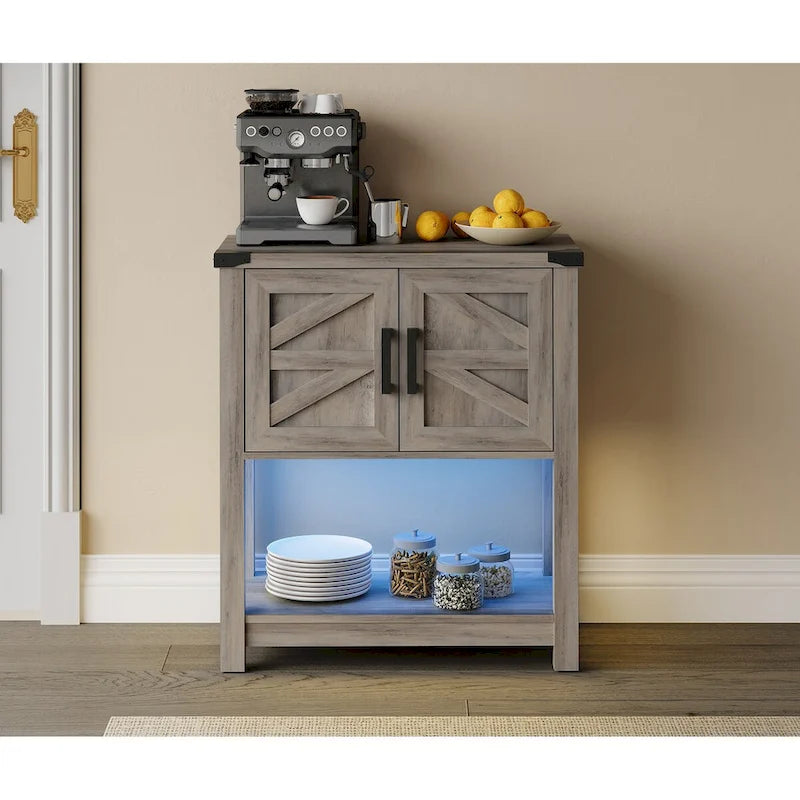 Buffet de ferme moderne, bahut en bois pour le salon