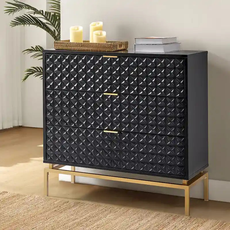 Meuble de rangement du milieu du siècle avec une base en métal par