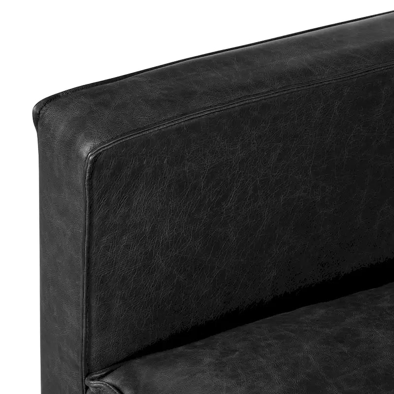 Canapé 82.5 - Cuir pleine fleur véritable italien
