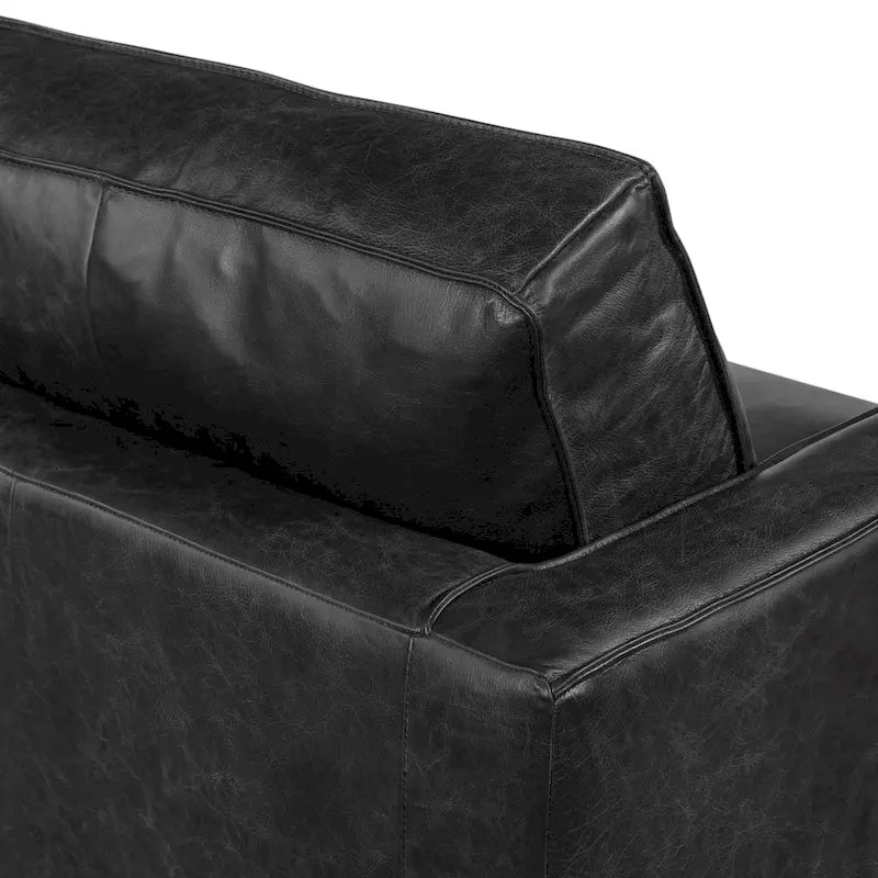 Canapé 82.5 - Cuir pleine fleur véritable italien