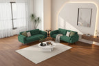 2Set Futon Convertible Sofa Bed Adjustable Reclining Sleeper