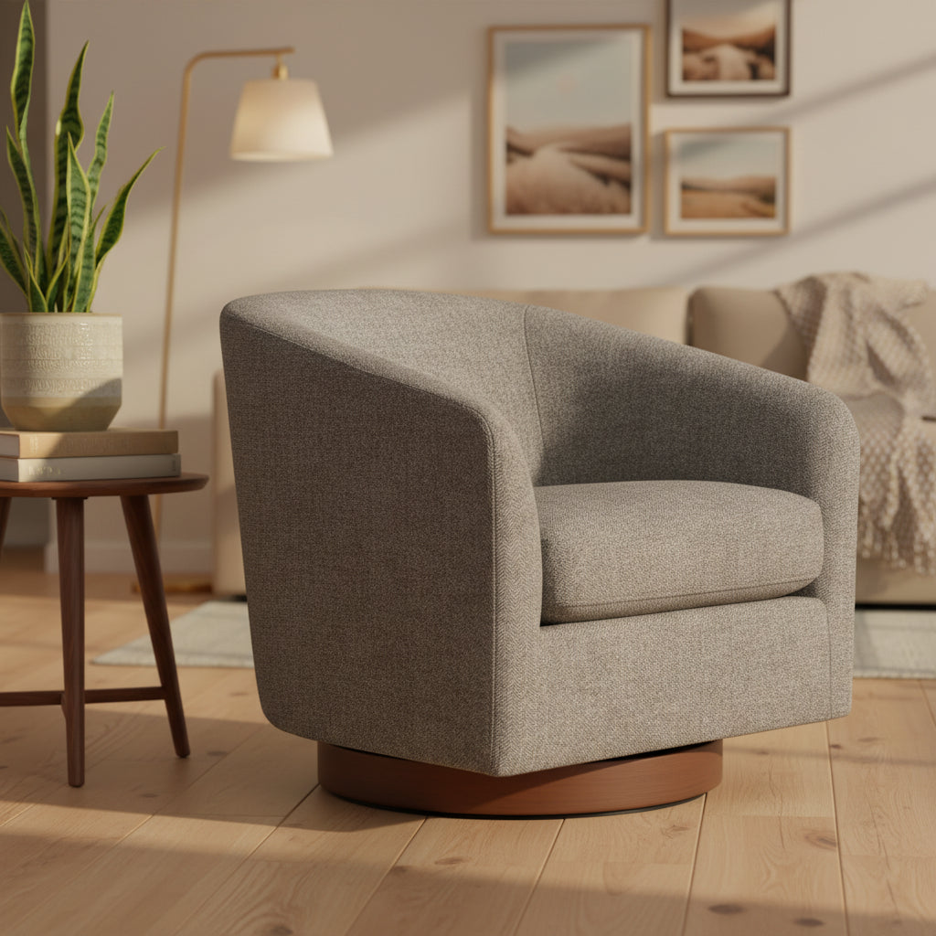 Liam Swivel Accent Chair - Single