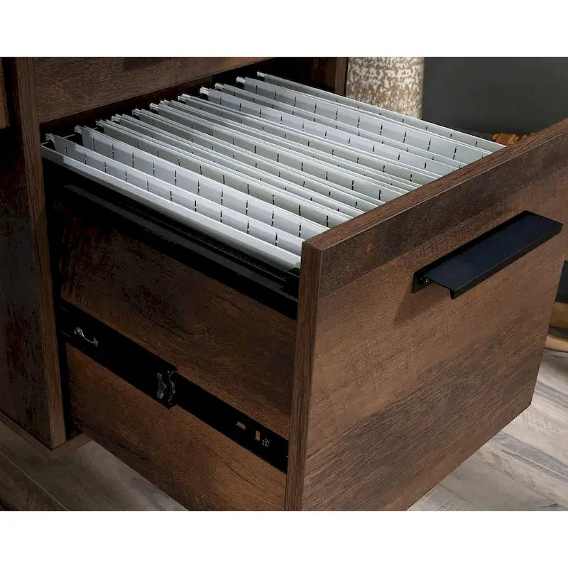 Bureau d'ordinateur avec rangement