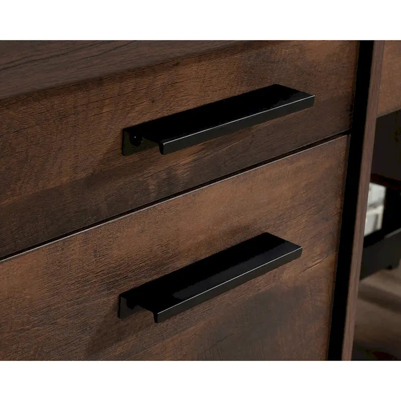 Bureau d'ordinateur avec rangement