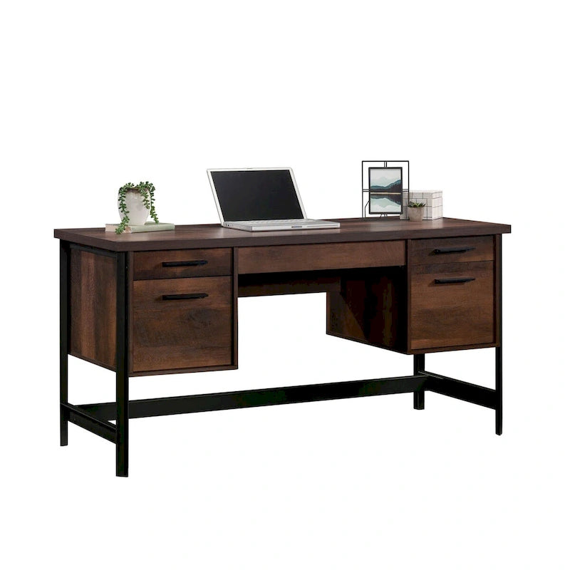 Bureau d'ordinateur avec rangement