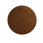 Tables d'appoint noyer et noir - 18 diam. X 24H