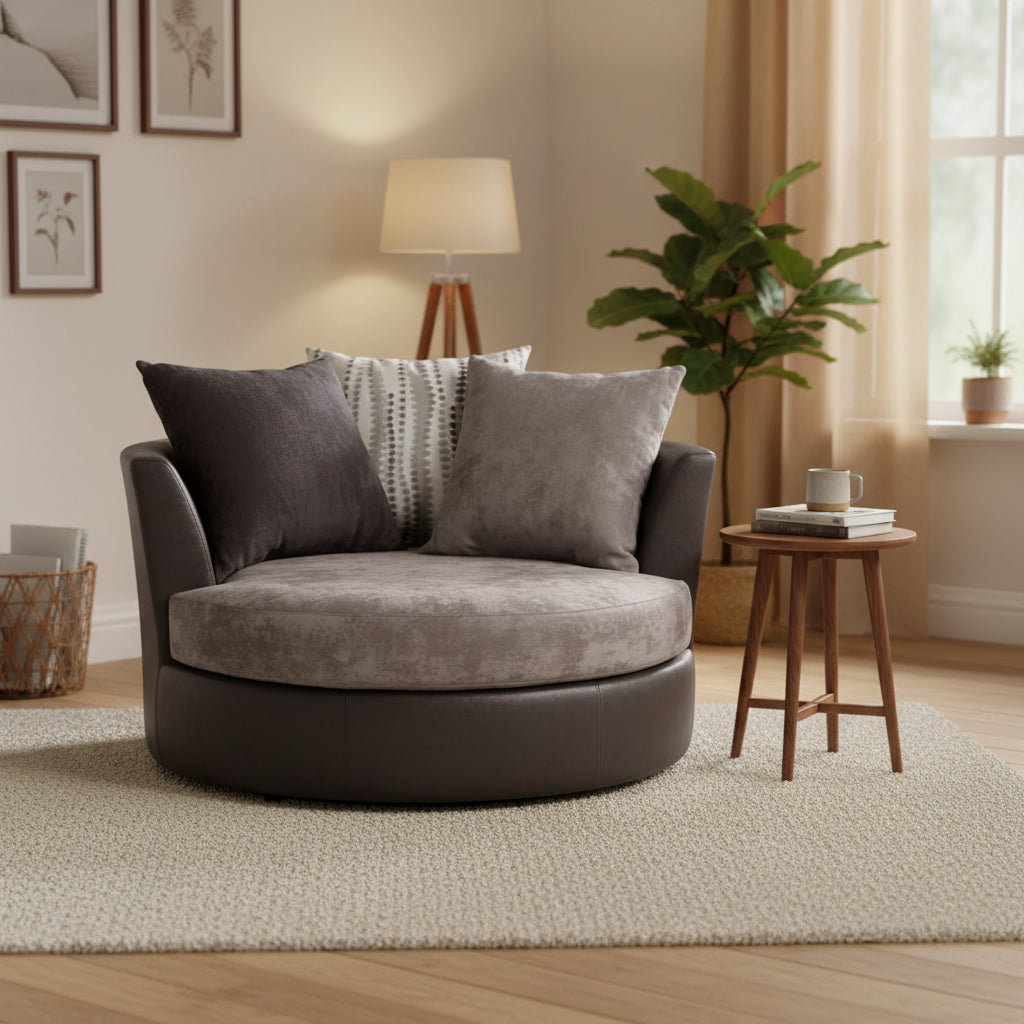 Des Moines Barrel Chair